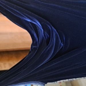 Velvet cocktail dress